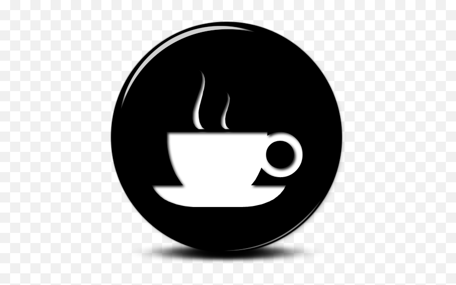 Svg Coffee Icon Png Transparent - Logo Cangkir Kopi Hitam Putih,Coffee Icon Transparent