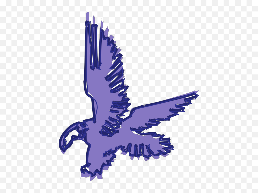 Purple Eagle Scribble Png Svg Clip Art For Web - Download Automotive Decal,Scribble Icon