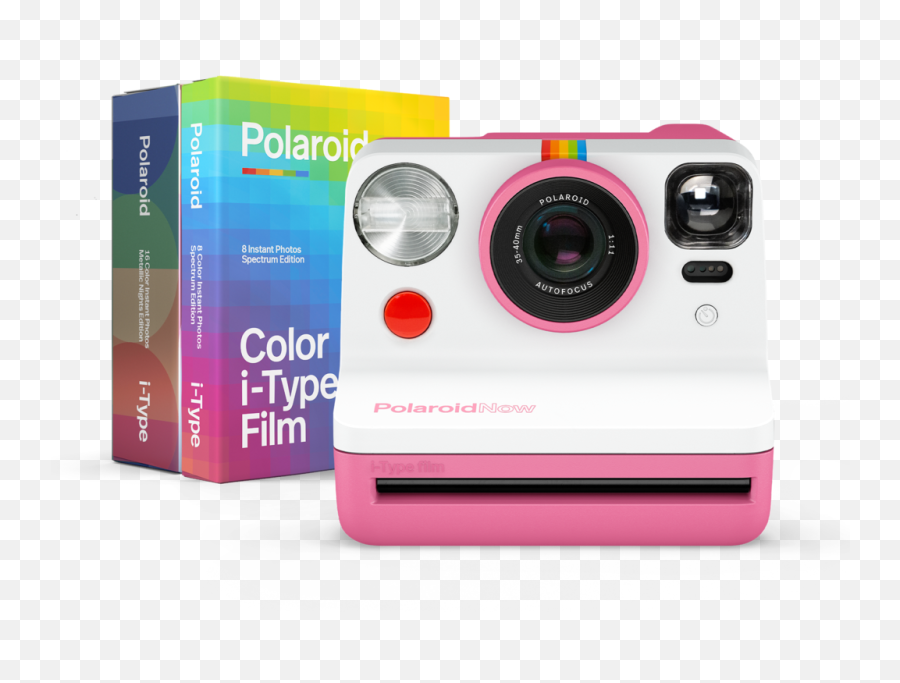 Polaroid Now Ultra Color Set - Pink Polaroid Now Camera Png,Pink Icon Contact Lens Location