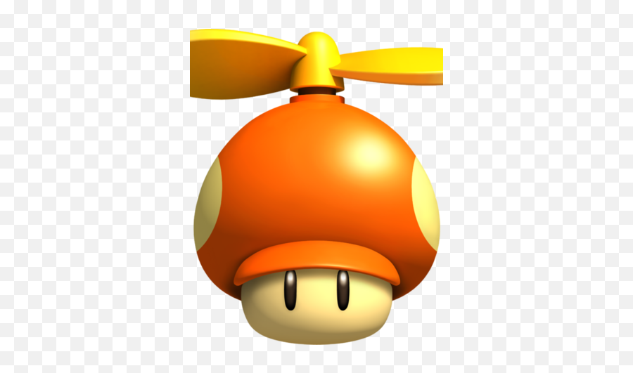 Propeller Mushroom - Super Mario Propeller Mushroom Png,Propeller Png