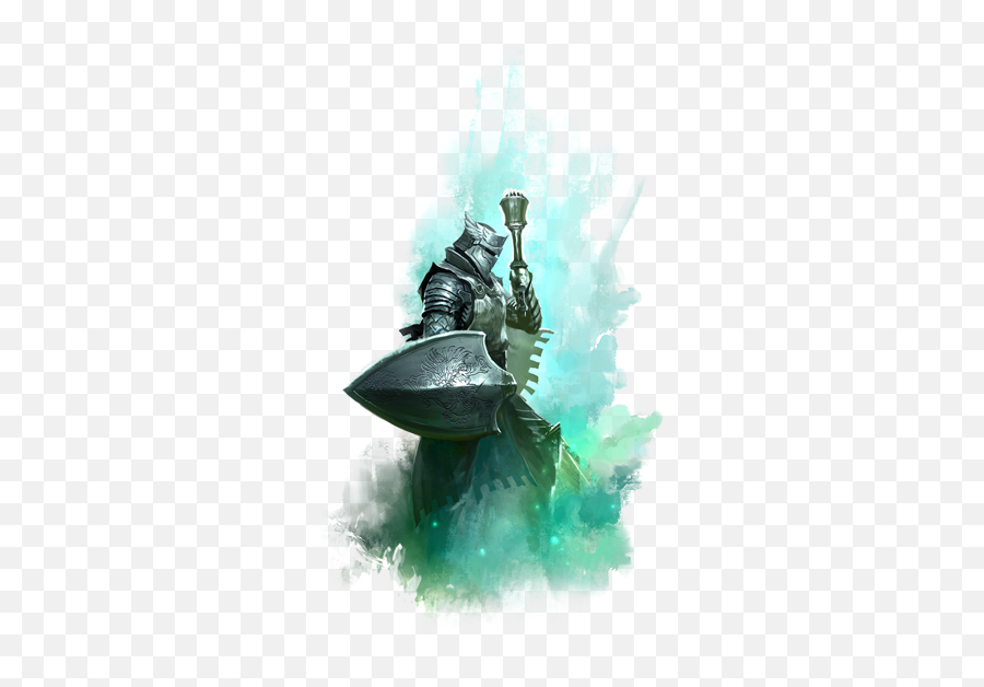 Download Hd Engineer Thief Mesmer Guardian - Guardian Gw2 Guardian Fan Art Png,Guild Wars 2 Icon