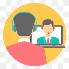 Pronunciation Listen And Repeat - Online Chat Clipart Png,Tutor Icon