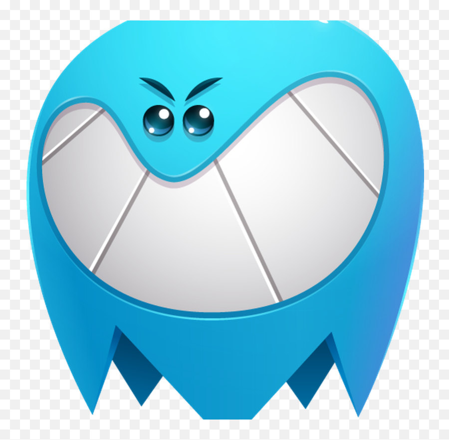 Blue Ghost Evil Smile - Eye Transparent Png Free Download Clip Art,Evil Smile Icon