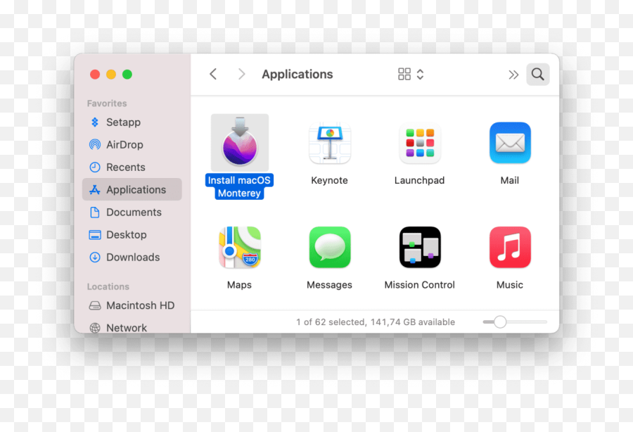 How To Create A Bootable Installer For Macos Monterey - Mac Os Monterrey Applications Folder Png,Flash Folder Icon Download