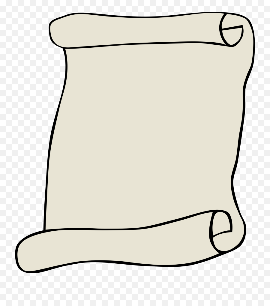 Parchment Paper Scroll - Clip Art Paper Png,Parchment Paper Png