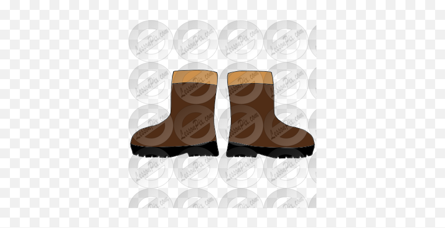 Boots Picture For Classroom Therapy Use - Great Boots Clipart Round Toe Png,Cowboy Boot Icon