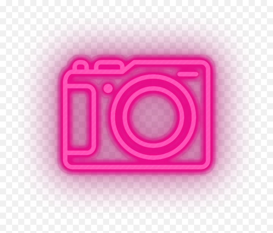 Camera Neon Sign - Travel U0026 Tourism Led Neon Decor Digital Camera Png,Pink Camera Icon