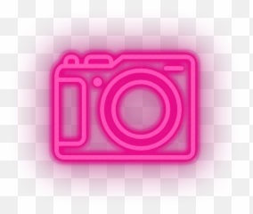 Camera Neon Sign - Travel u0026 Tourism Led Decor Digital png
