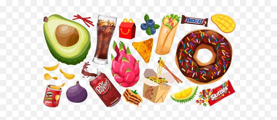 Food U0026 Drinks Cursor Collection - Custom Cursor Custom Cursor Food And Drinks Png,Hot Cursors Icon