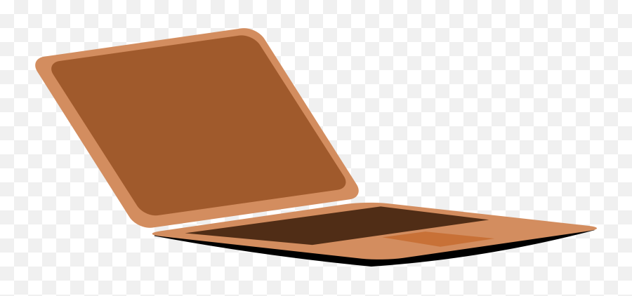 Icon Of A Brown Laptop Clipart Free Image Download - Laptop Brown Png,Notebook Icon Transparent