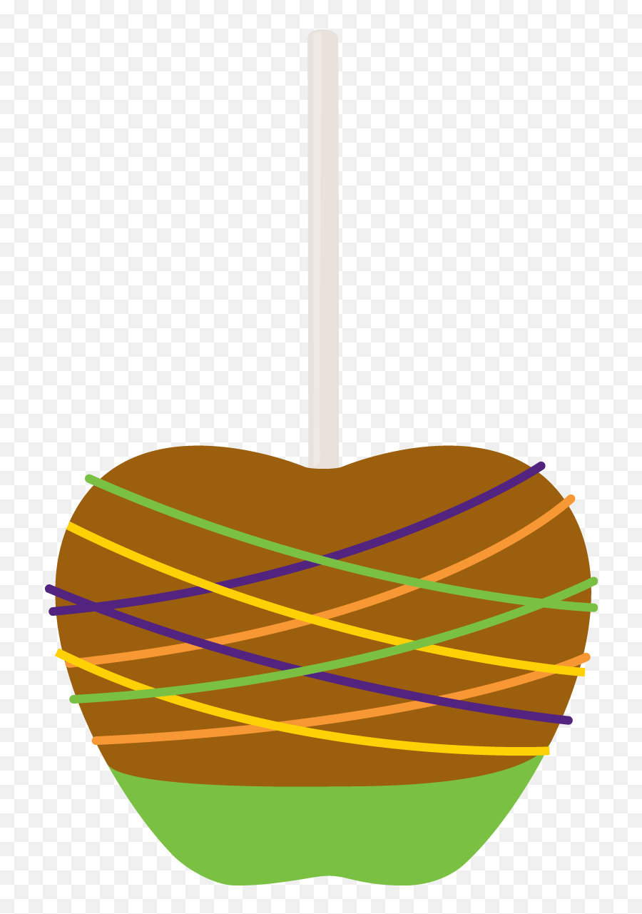 Halloween Candy Apples - Clip Art Png,Apple Clipart Transparent Background