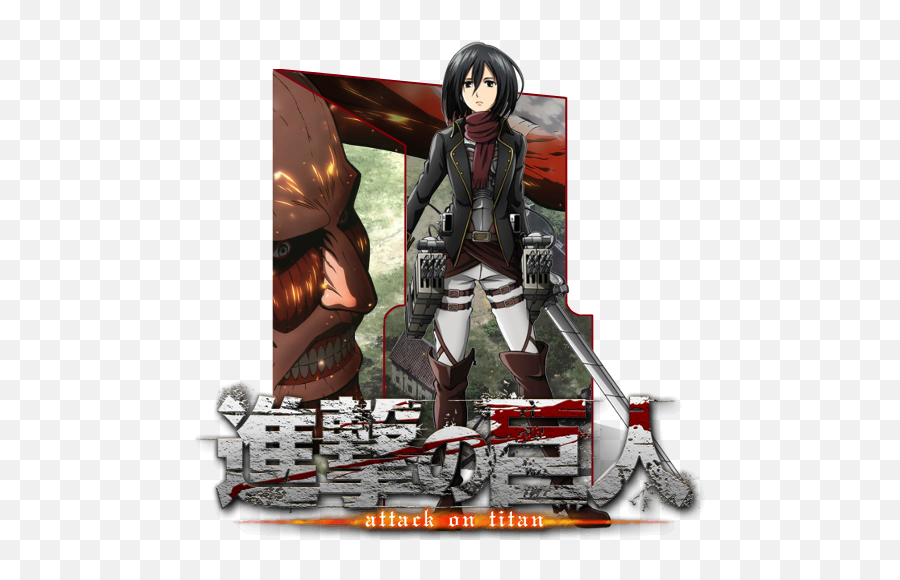 Attack - Anime Attack On Titan Icon Folder,Attack On Titan Logo Png