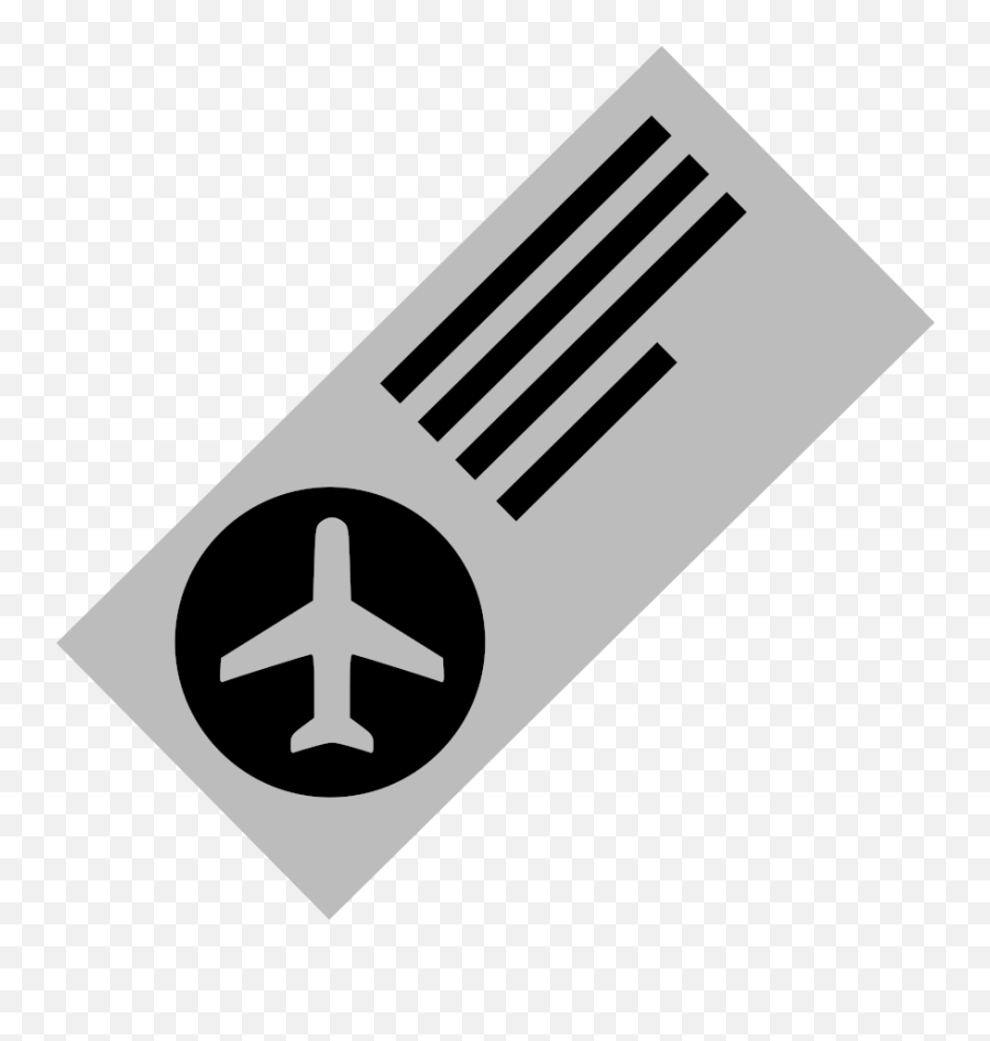 Fileairport - Ticketsvg Wikibooks Open Books For An Logo Tiket Airport Png,Flight Ticket Icon
