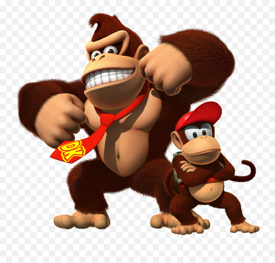 Donkey Kong Transparent Png - Donkey Kong And Diddy Kong,Kong Png