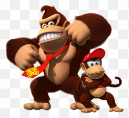Donkey Kong Transparent Png - Donkey Kong And Diddy Kong,Kong Png