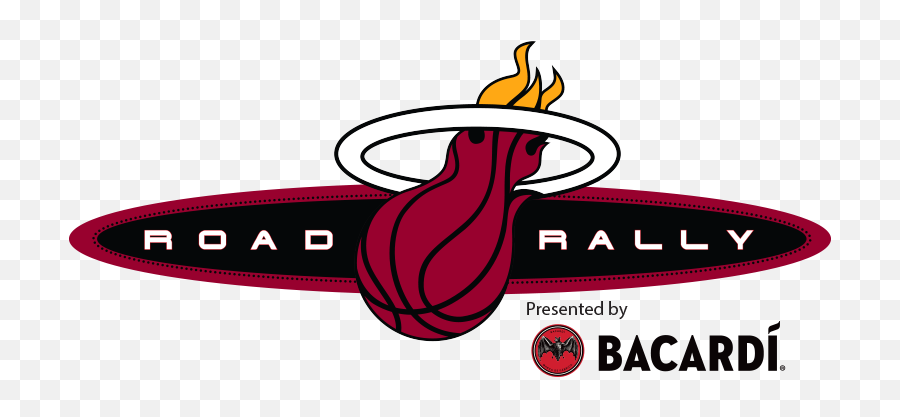 Heat To Host Road Rally Presented By Bacardi U2013 April 2 - Miami Heat Nba Escudos Png,Miami Heat Logo Transparent