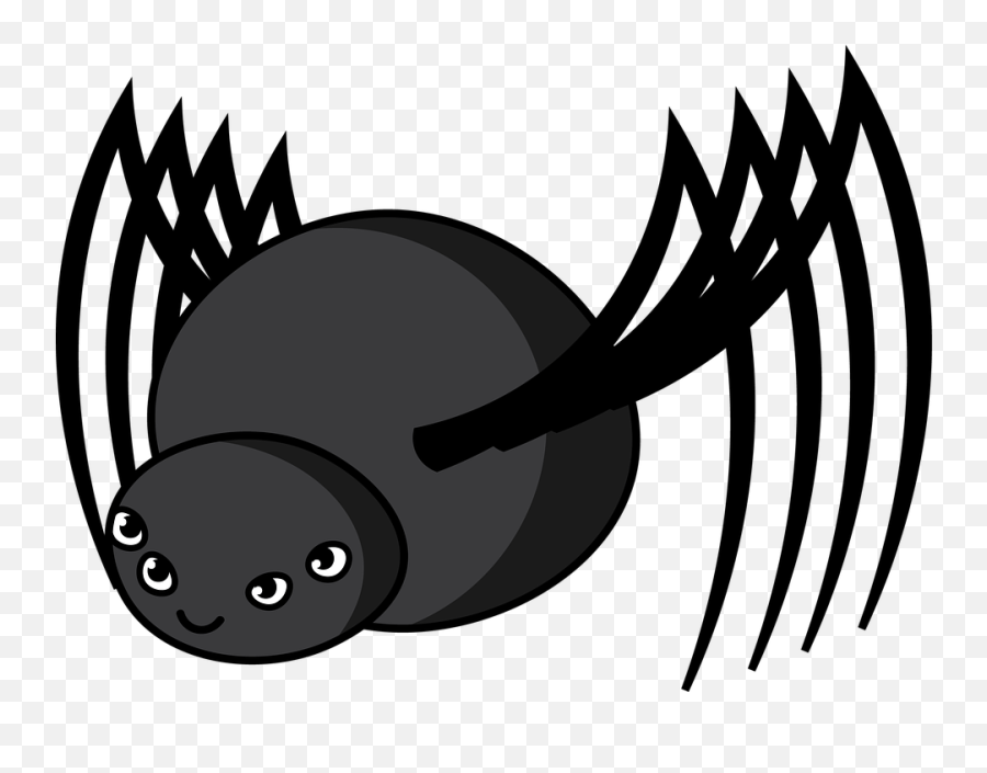 Friendly Spider Clipart Free - Anansi Spider Full Size Png Dibujo De Araña Png,Spider Clipart Png