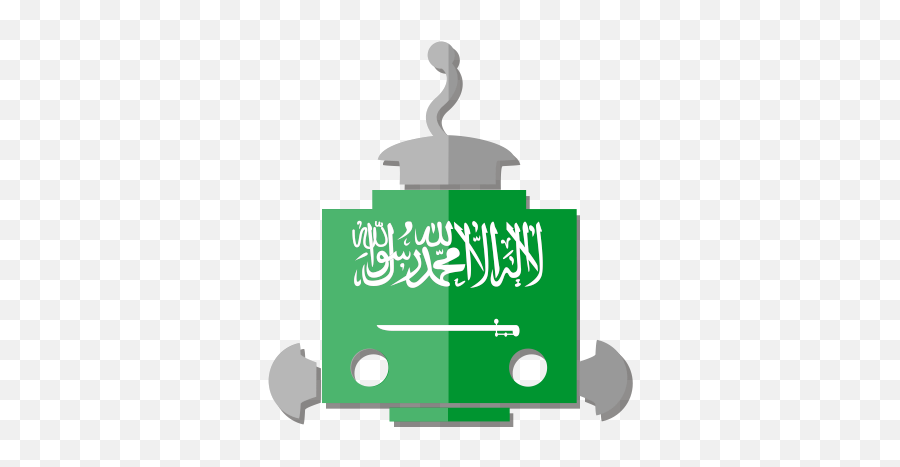 Bot Flag Robot Sa Saudi Arabia Telegram Icon - Saudi Arabia Flag Png,Telegram Icon Png