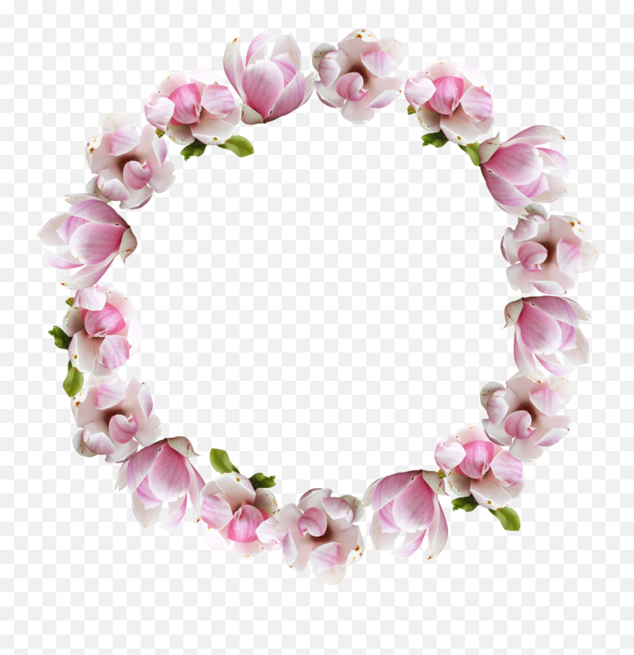 Transparent Background - Flower Wreath Pink Png,Triforce Transparent Background