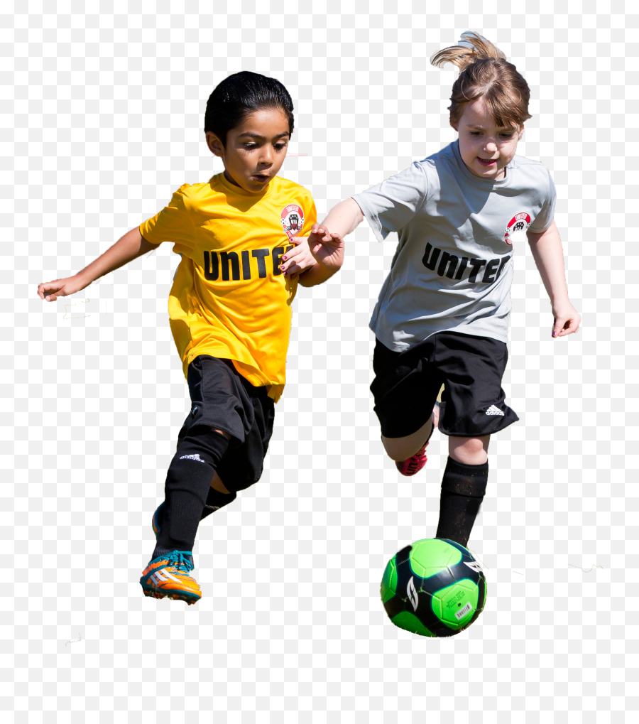 Download Child Sport Football Game Player - Football Kids Children Playing Football Png,Playing Png