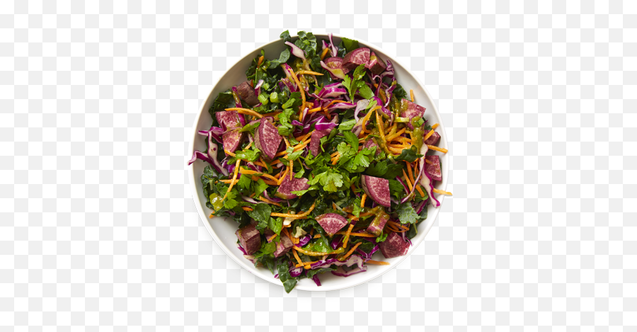 Purple Potatoes Cabbage Slaw Salad - Salad From Baja Fresh Png,Potato Salad Png