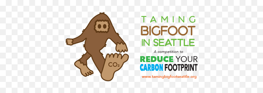 Taming Seattleu0027s Carbon Footprint U2014 The World Is Fun Png Foot Print