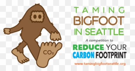 Taming Seattleu0027s Carbon Footprint U2014 The World Is Fun Png Foot Print