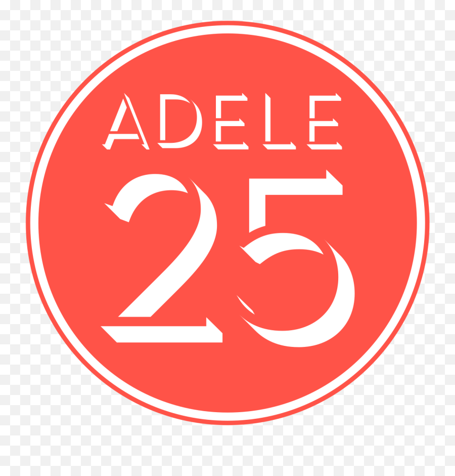 Adele 25 Logo - Circle Png,Adele Png