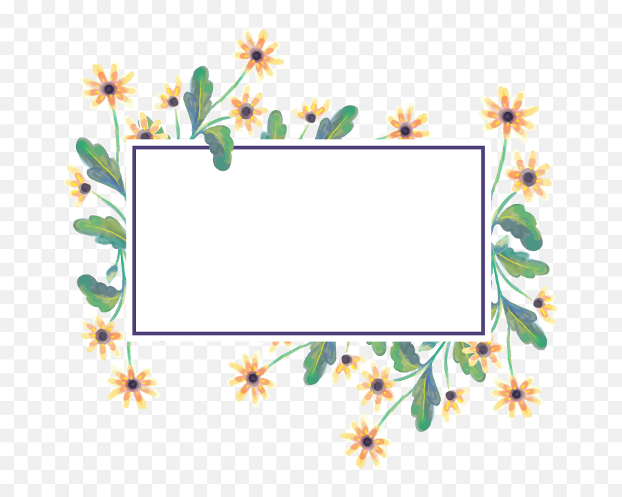 Download Chrysanthemum Frame Vector Flower Illustration Png - Png Frame Bunga Vektor,Are Png Files Vector