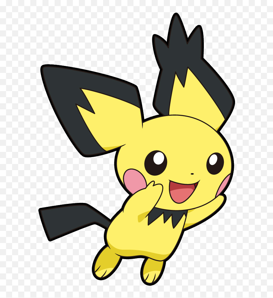 Spiky Eared Pichu - Pokemon Pichu Png,Pichu Transparent