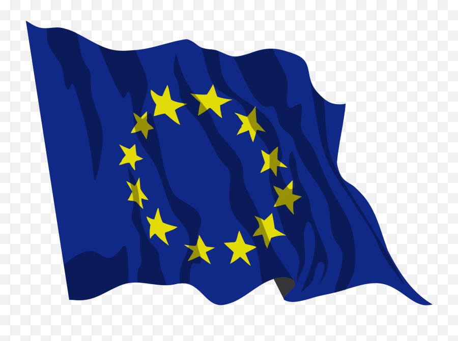 Flag Of Europe Waving - European Union Waving Flag Png,Waving Flag Png