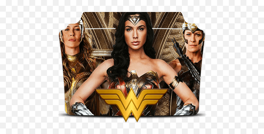 Wonder Woman 1984 Folder Icon - Designbust Wonder Woman Amazonian Women Png,Wonder Woman Logo No Background