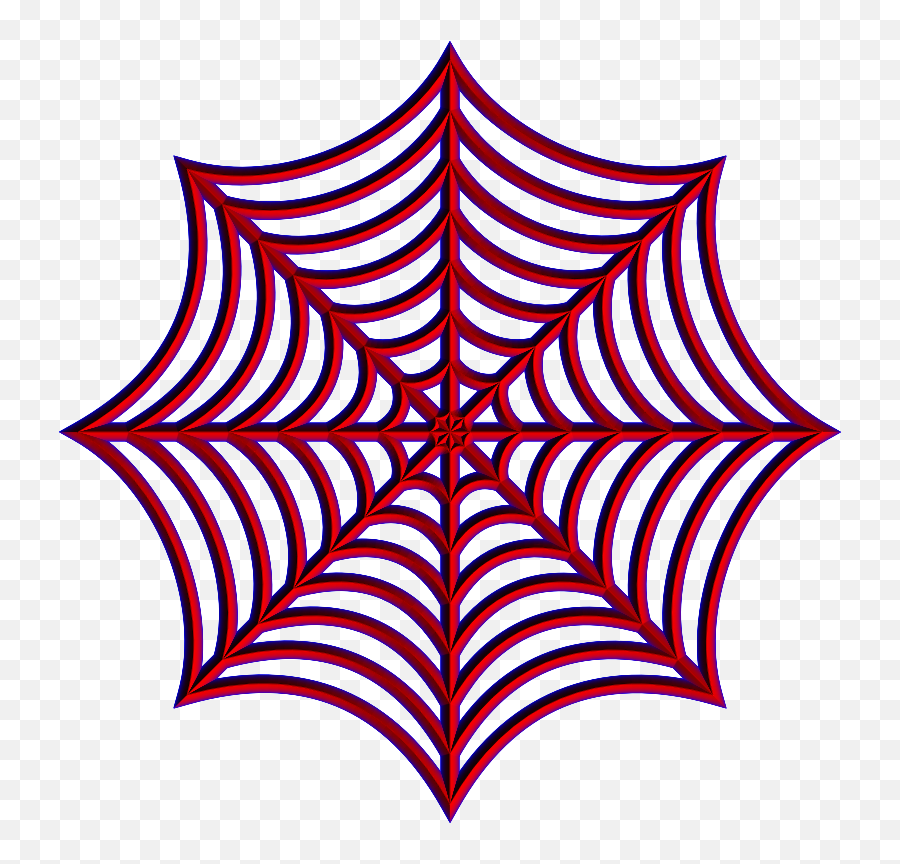 Line Artplantleaf Png Clipart - Royalty Free Svg Png Red Spider Web Clipart,Spider Web Png