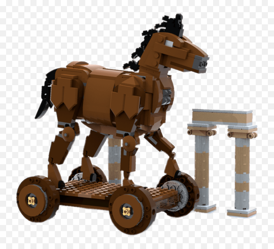 Lego Trojan Horse Transparent Png - Stickpng Mane,Horse Transparent