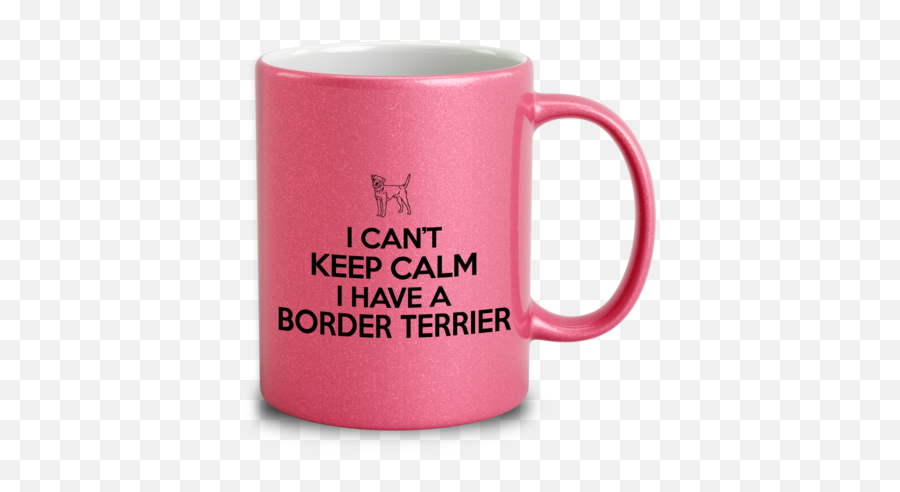 I Canu0027t Keep Calm Have A Border Terrier - Beer Stein Png,Glitter Border Png
