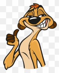 Vk Sticker 7 From Collection Timon And Pumbaa Download For Free - Stickers Timon Y Pumba Whatsapp Png,Pumba Png