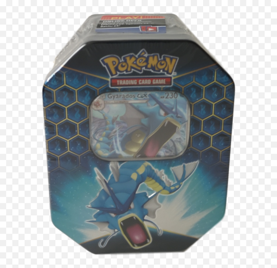 Pokemon - Hidden Fates Gyaradosgx Fall Tin 2019 Png,Gyarados Png