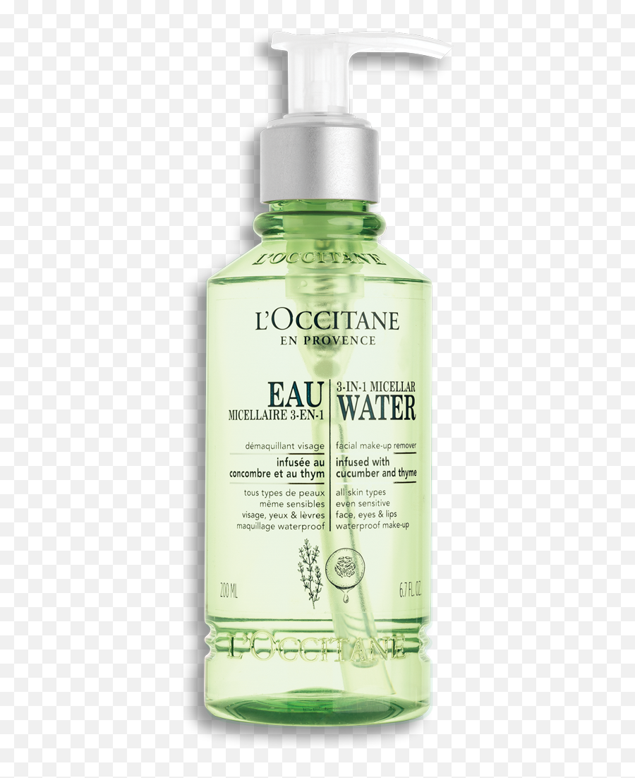 Cleansing 3 - In1 Micellar Water Skincare Lu0027occitane L Occitane Cleansing Oil To Milk Png,Red Eyes Meme Png