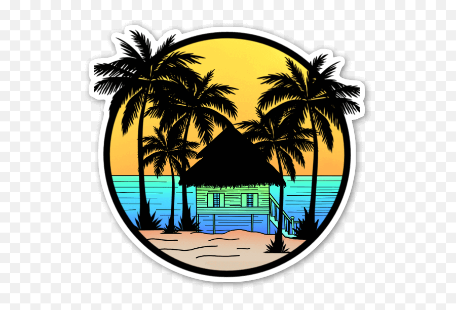 Beach Shack - Stickerapp Stickers Vsco Png Surf,Playa Png