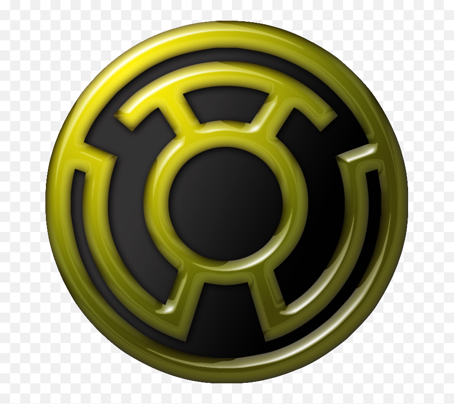 Green Lantern Symbol Png - Yellow Lantern Corp Yellow Sinestro Corps Logo Png,Green Lantern Logo