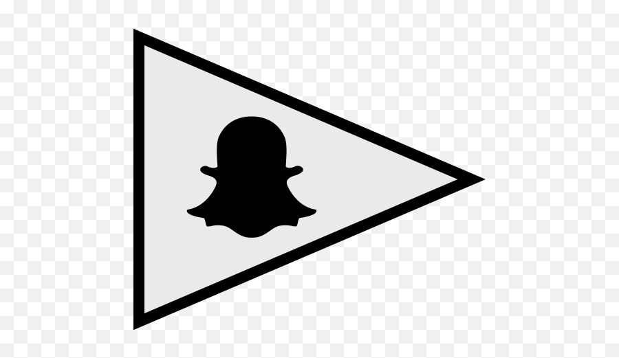 Flags Snapchat Logo Social Icon - Snapchat Png,Snapchat Logo Vector
