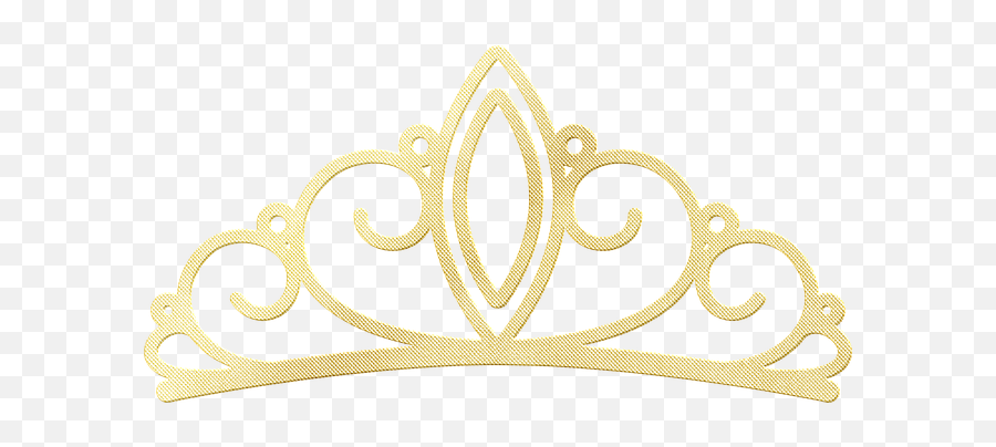 Gold Foil Crown Tiara - Gambar Mahkota Ratu Png,Gold Crown Logo