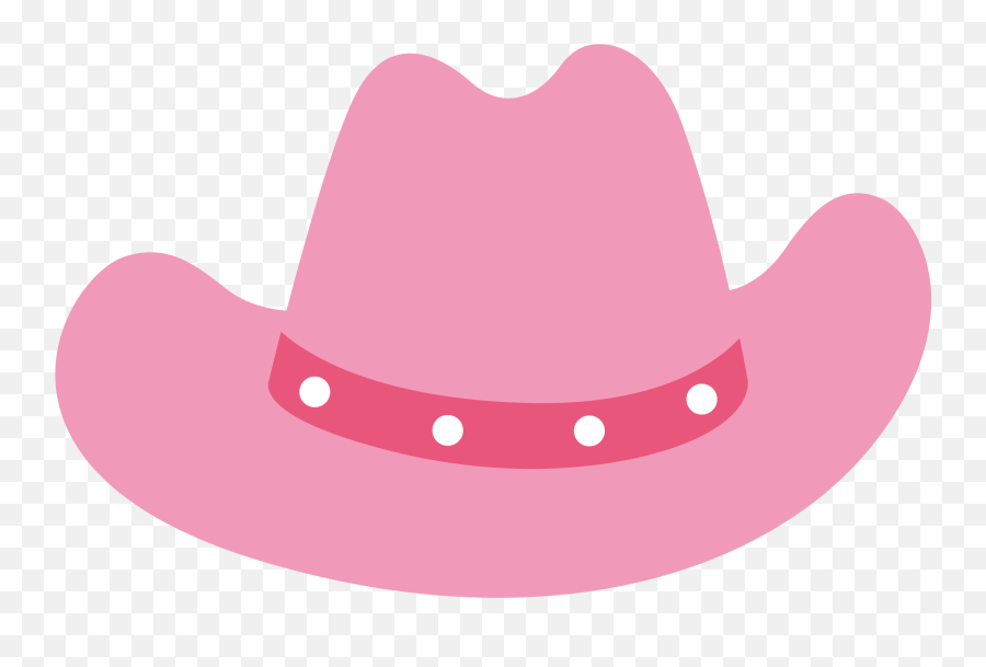 Png Clipart - Pink Hat Drawing Png,Cowgirl Png