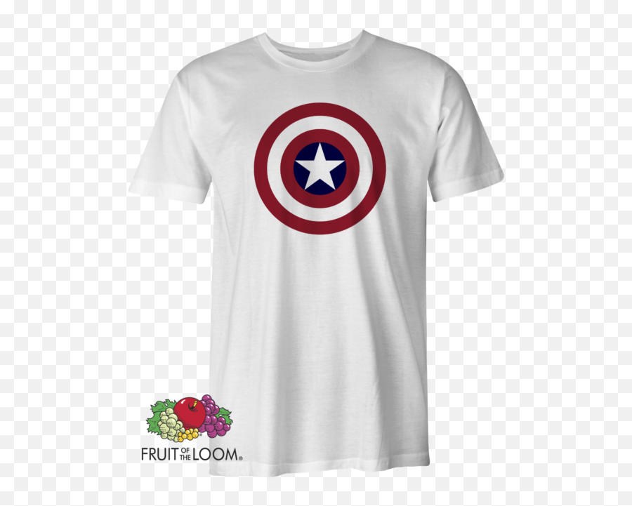 Captain America Mens Adults T - Shirt Marvel Comics Super Hero Shield Tshirt S5xl Fruit Of The Loom Png,Captain America Comic Png
