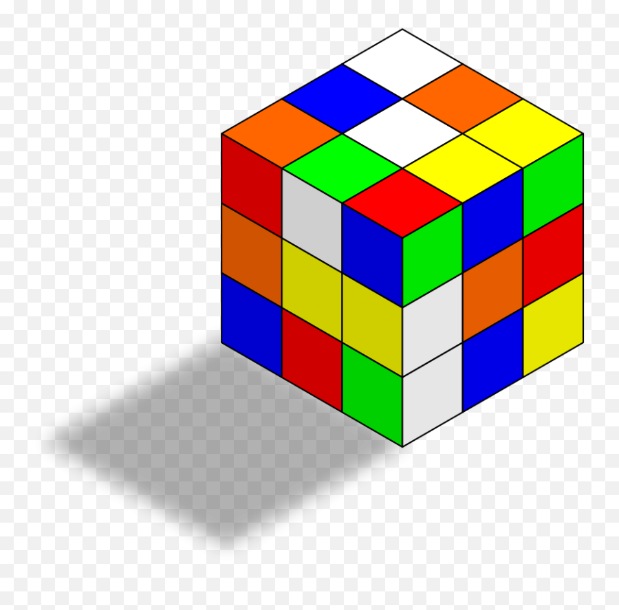 Unsolved Rubiku0027s Cube Clipart Free Download Transparent - Rubik Cube Png,Rubik's Cube Png