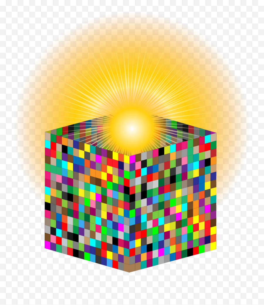 Confetti - Cubes Multicolors Png,Glowing Orb Png