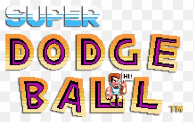 Super - Dodge Ball Nes Logo png