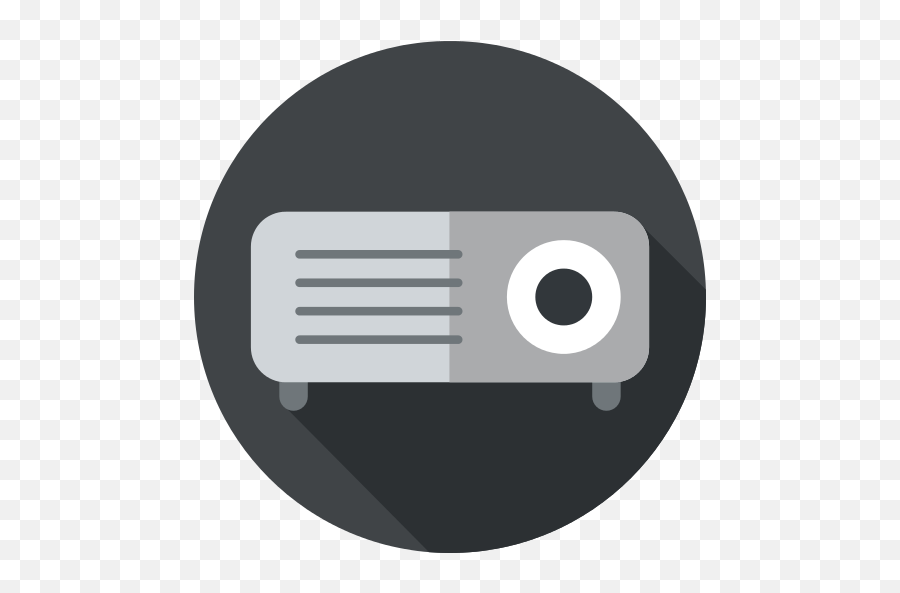 Projector Png Icon - Circle,Projector Png