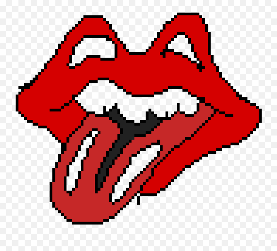 Pixilart - Teeth Rolling Stones By Loveearth Pokemon Png,Rolling Stones Png