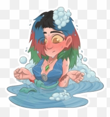 Soaked Hydra By Jonathanpt - Fictional Character Png,Hydra Png